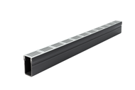 CANIVEAU SLIMLINE + GRILLE ALUMINIUM A15 LARG : 6 cm. HT : 10.3 cm CANIVEAU SLIMLINE + GRILLE ALUMINIUM A15 LARG : 6 cm. HT : 10.3 cm